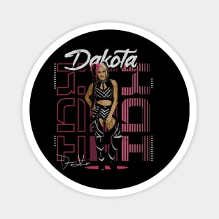 Dakota Kai Retro Magnet